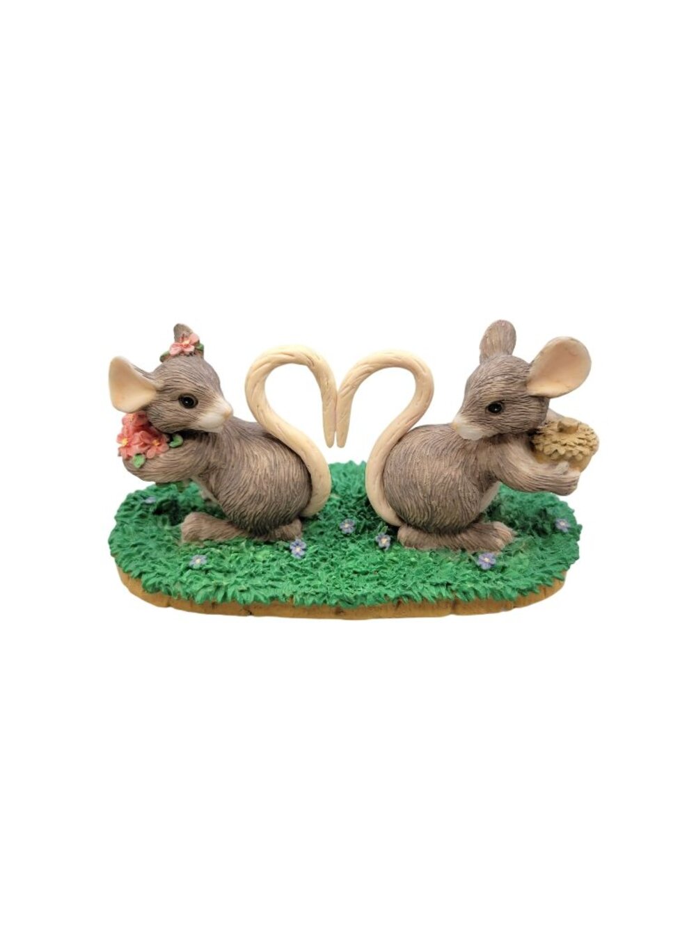 Charming Tails Love Mice Figurine Early Issue Retired 89/314 RARE